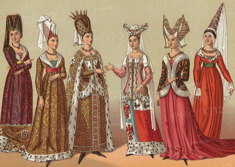 Medieval Court Ladies