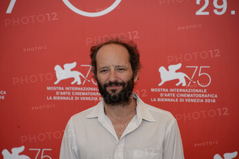 Venice, Italy - 05 September, 2018. Carlos Reygadas  attends a photocall for the film 'Nuestro Tiempo' presented out of competition on September 05, 2018 during the 75th Venice Film Festival at Venice Lido. The 75th Venice International Film Festival 2018, directed by Alberto Barbera and organized by the Biennale di Venezia chaired by Paolo Baratta, will end on the 8th of September. © Awakening / Alamy Live News