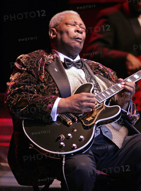 BB King performs in concert at the Seminole Hard Rock Hotel and Casino in Hollywood, Florida on February 2, 2010.