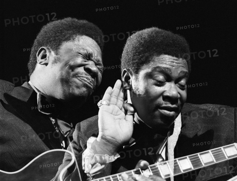 BB King Amsterdam, Concertgebouw, Netherlands - 1972,  (Photo Gijsbert Hanekroot)