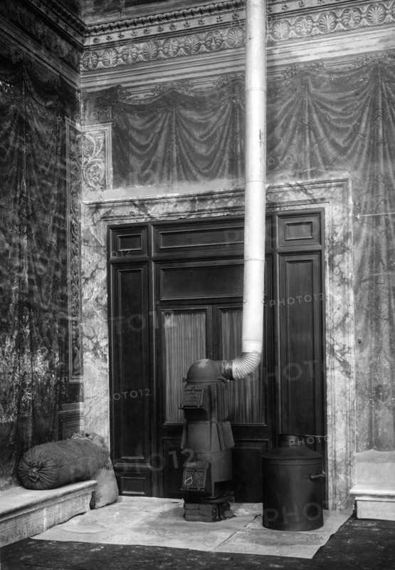 stove of the conclave, Sistine Chapel, Apostolic Palace, Vatican City 1939