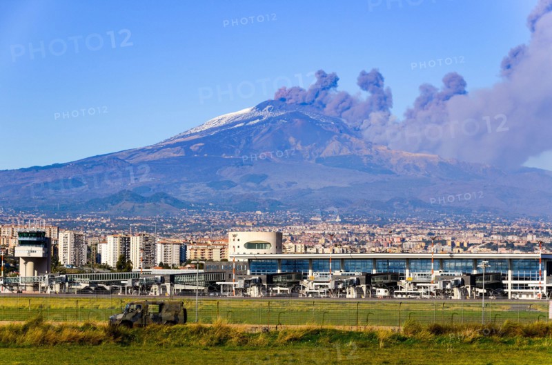 Eruption of Mount Etna (Sicily, Italy) on the 24th December 2018