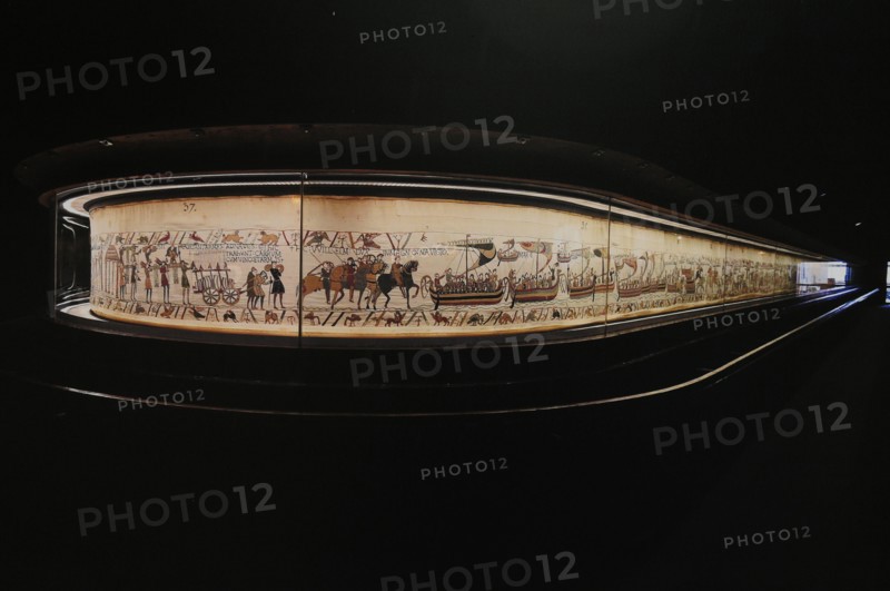 Famous Historic Tapestry Of Bayeux In Normandy France