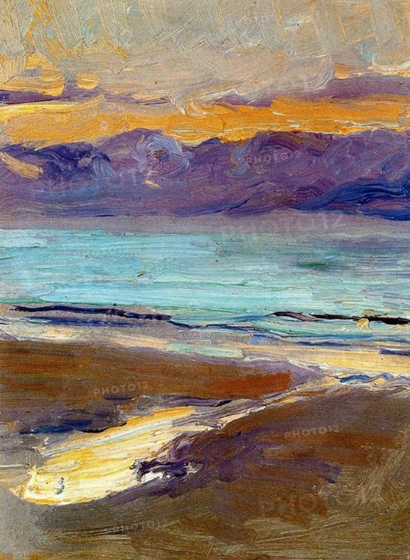 Seashore 1906; Spain by Joaquín Sorolla