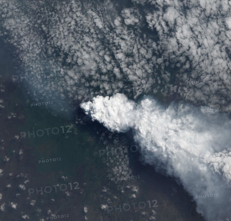 June 15, 2013 - Nyiragongo Volcano, Democratic Republic of Congo - August 4 2013..Amazing NASA photographs of Volcanos..When one of the most active volcanoes in the world erupted earlier this month, a NASA satellite was able to capture the stunning spectacle.....The aerial shots of Japan's Sakura-jima volcano taken on 18 August showed possibly the largest eruption ever from the Showa Crater, blasting over 100,000 tonnes of ash five-kilometres into the air.....Thanks to the advanced the work of NASA's Earth Observatory an extensive archive of satellite photos of natural disasters, including vol