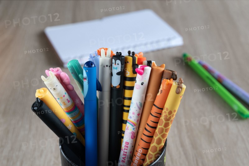 Famous erasable gel colored pens from Legami Milano