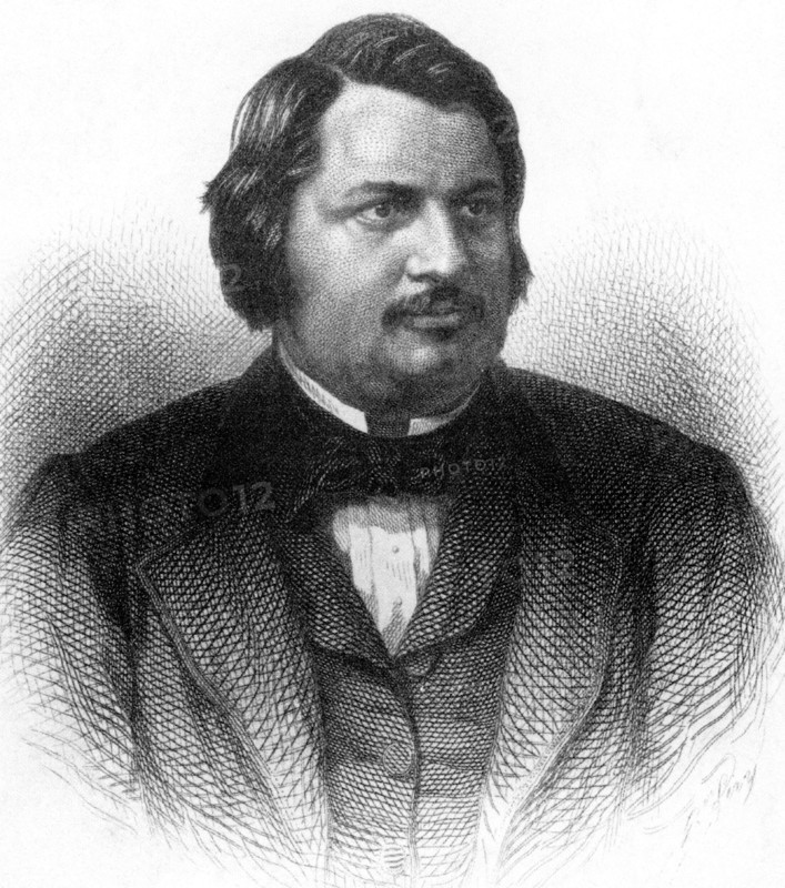 HONORE DE BALZAC French novelist (1799-1850)