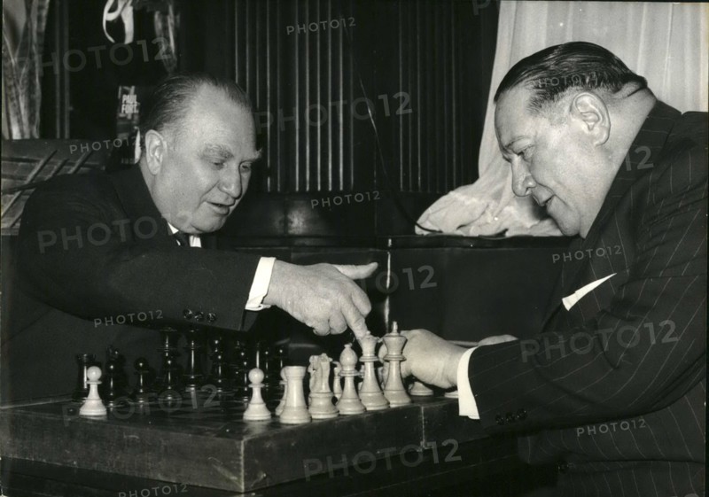 Mar. 03, 1963 - Gathering Of The ''Tout Paris'' In Memory Of Paul Fort... At The ''Closerie Des Lilas'' In Paris, Which Used To