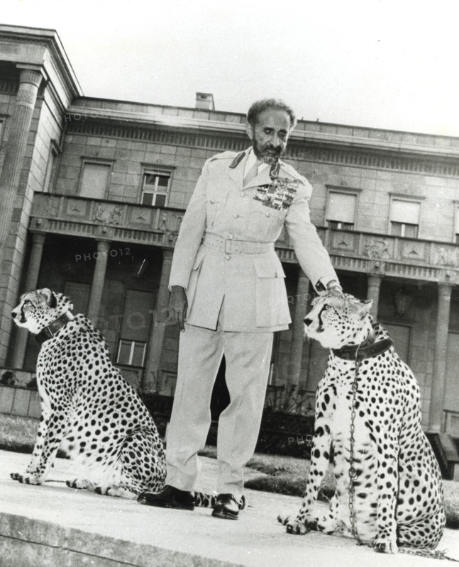 HAILE SELASSIE (1892-1975) Etheopian Regent about 1955. Photo Interfoto