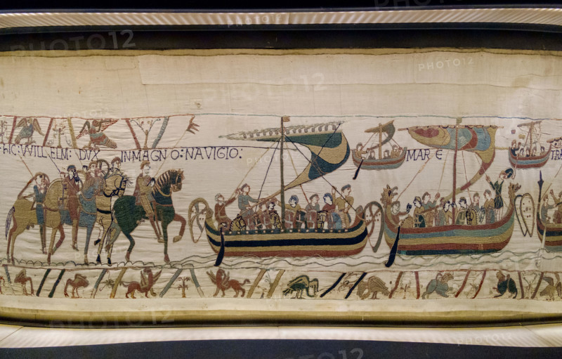 bayeux tapestry close up detail