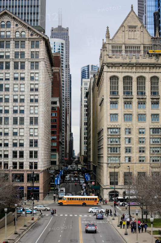 Cityscape, The Loop, City, Chicago, Illinois, USA, North America, Stadtansicht, The Loop, City, Chicago, Illinois, USA, Nordamerika