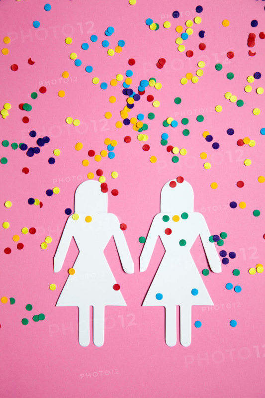 Female Same Sex Confetti