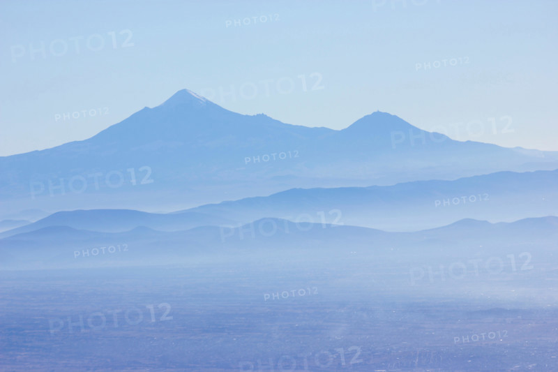 Citlaltépetl, view from summit of Iztaccíhuatl, Mexico