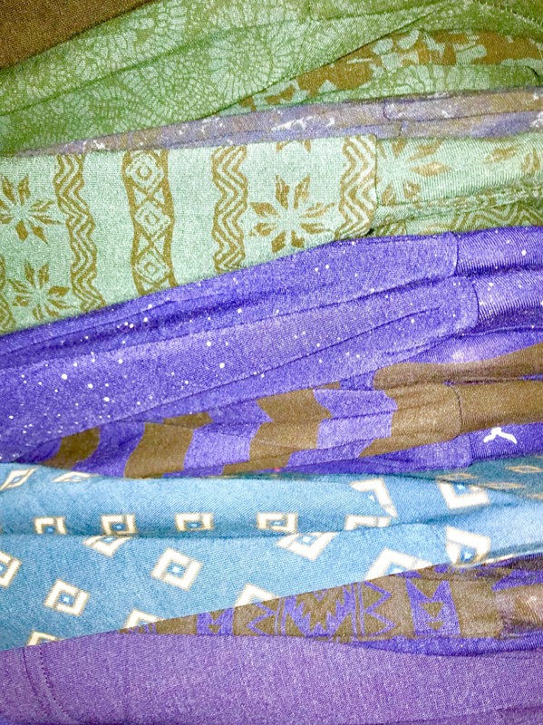 line color cotton texture. Abstract background, empty template. Selective focus.