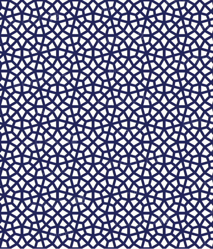 Geometric arabic seamless pattern. Abstract islamic vector background.