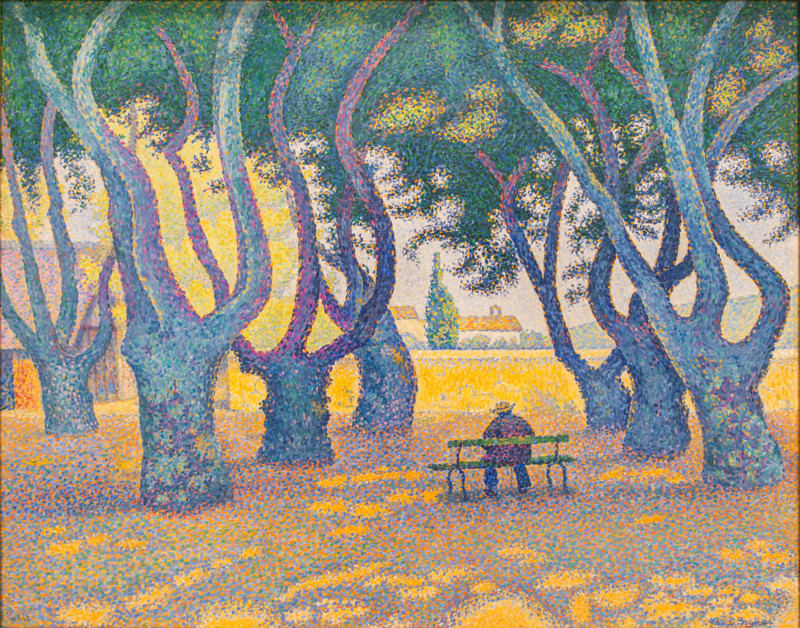 .  Français : Place des Lices, St. Tropez  1893 181 Place des Lices Paul Signac