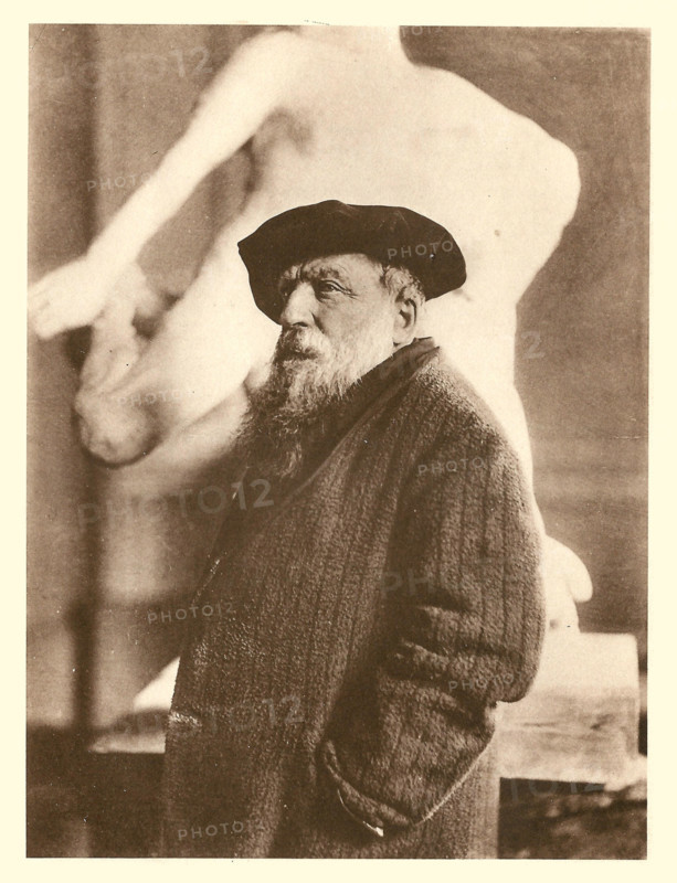 1267 Rodin dans son atelier-1910