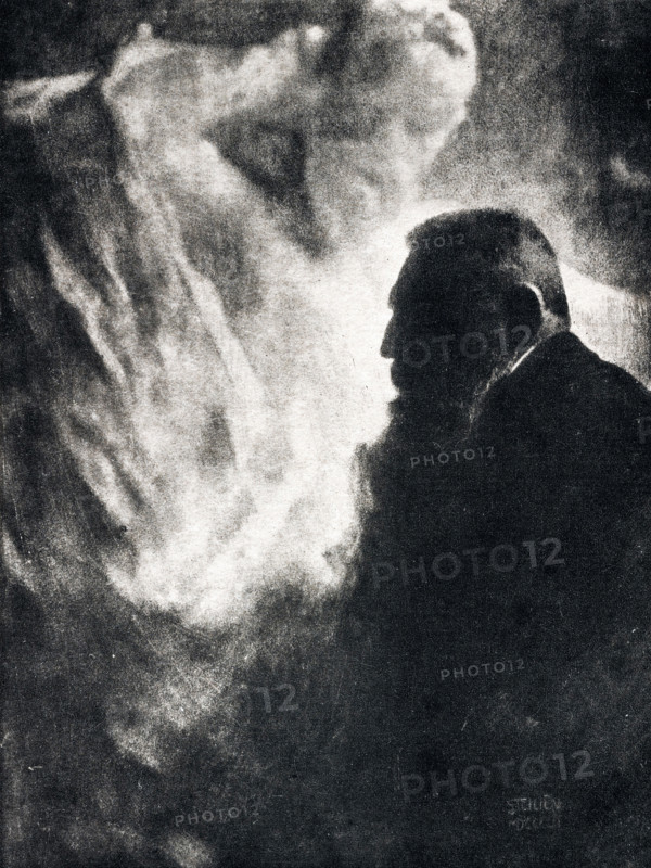 Auguste Rodin, Portrait of the artist, photograph by Edward Steichen, circa 1900