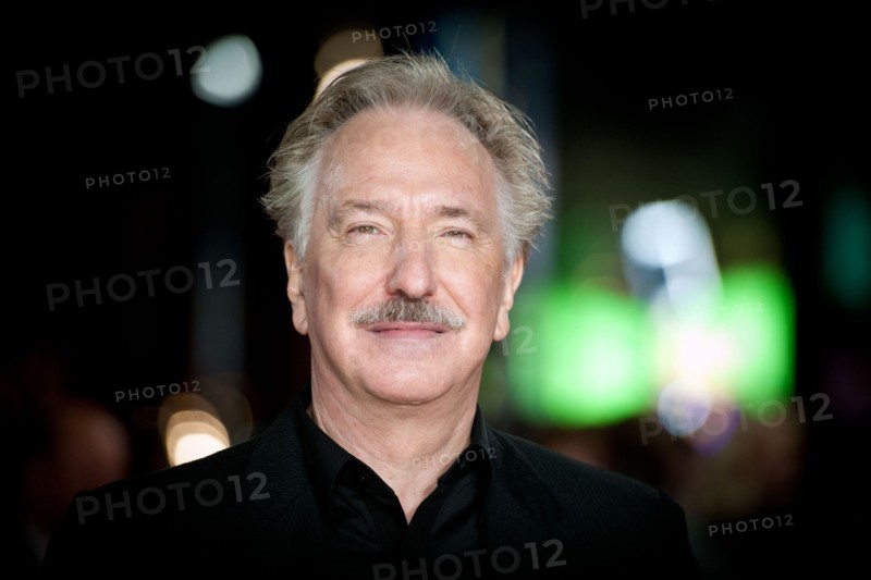 Alan Rickman attending the premiere of Gambit, at the Empire cinema in Leicester Square, London.