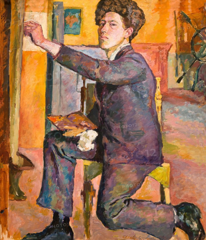 Self-Portrait, Alberto Giacometti, 1921,