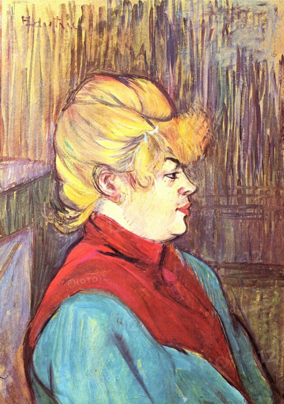 Toulouse-Lautrec -  Woman Brothel 1894