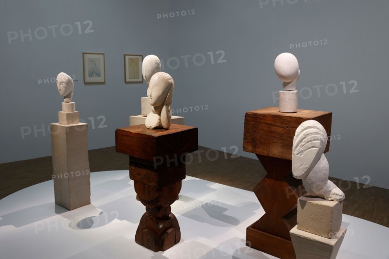 Brancusi exhibition at the Pompidou center, Paris, France