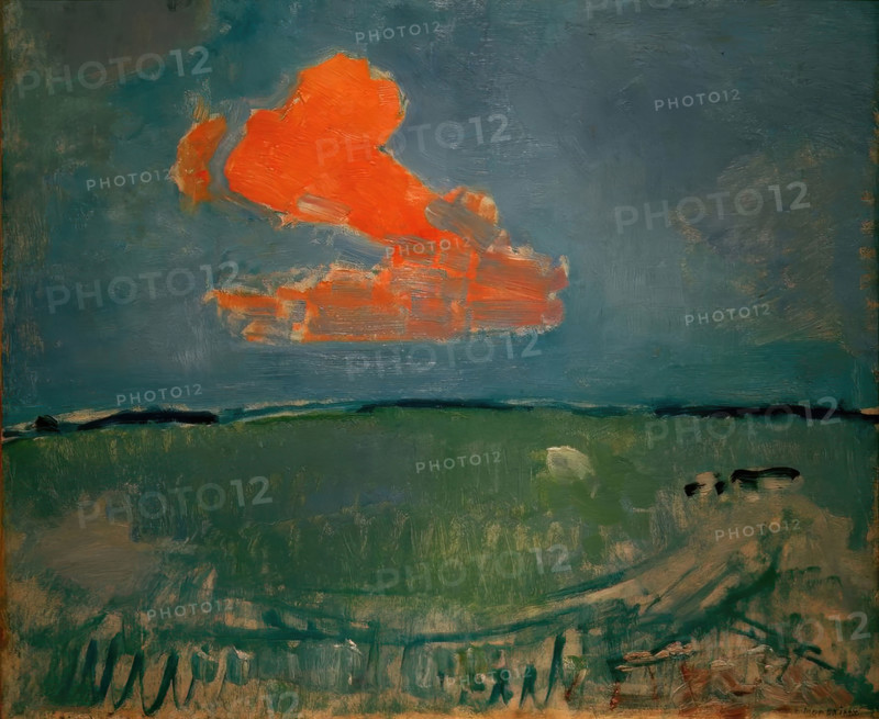 The Red Cloud, 1907 by Piet Mondrian