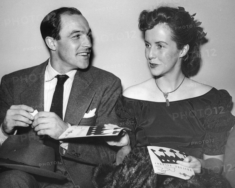 GENE KELLY  (1912-1996) US dancer, actor and film choreographer with his wife Jean