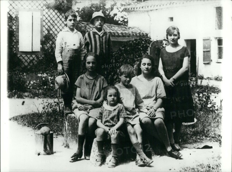 May 11, 1981 - 11-Year-Old Francois Mitterrand & Family During Twenties
