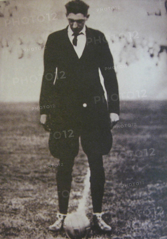 . John Langenus- Belgian football referee, who officiated for FIFA in three World Cup competitions, including the first ever Final match in 1930.  . 1930. DHM Berlin 55 John Langenus The football arbitrator a judging first final of the World championships 1930 year