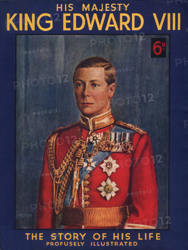1936 Magazine His Majesty Edward VIII