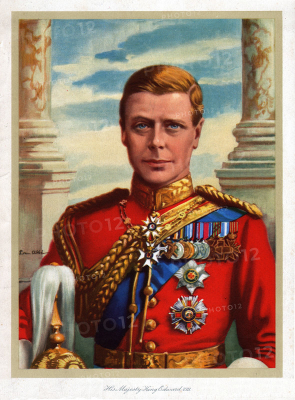 1936 Portrait His Majesty King Edward VIII