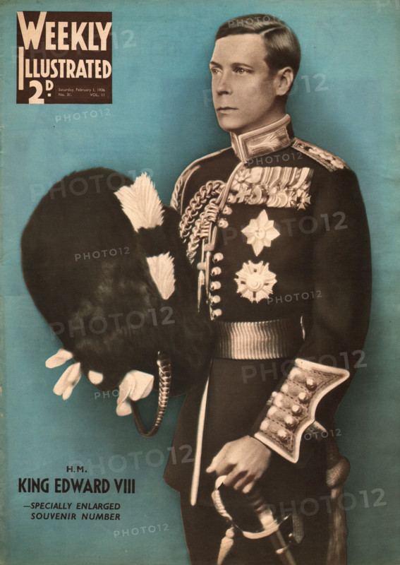 1936 Weekly Illustrated King Edward VIII