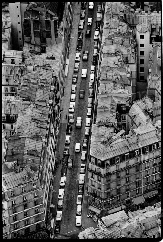 France Paris View from Eiffel Tower 1978