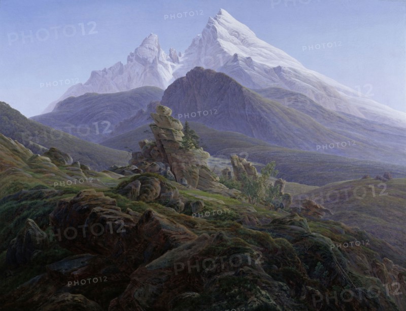 Caspar David Friedrich - The Watzmann (1824-25)