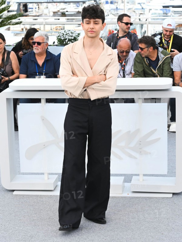 Cannes, Cannes. 16th May, 2025. day 4 - Photocall of the film "La Misteriosa Mirada Del Flamenco”. In the photo Diego Céspedes Credit: Independent Photo Agency/Alamy Live News