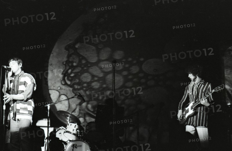 June 17, 1967, Monterey, California, USA - ERIC BURDON, left, of the Animals performs during the Monterey International Pop Music Festival. The festival was a three-day concert event held June 16 to June 18, 1967 at the Monterey County Fairgrounds. Jill Gibson was an experienced photojournalist by 1967 and the Official Photographer for The Monterey Pop Festival. These are her images, many of which have never been released prior to now, in commemoration of the 50th Anniversary of Monterey Pop.