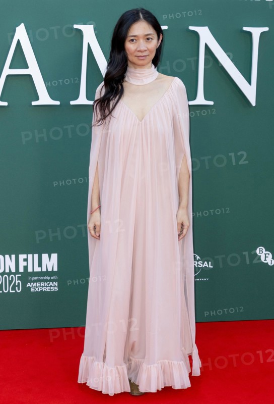 11 Oct 2025, London, England, UK - Chloé Zhao arriving at Hamnet Premiere, BFI London Film Festival 2025