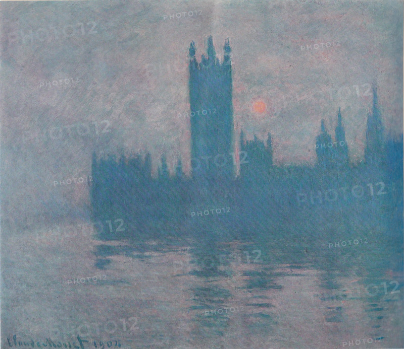 Monet, Le Parlement à Londres