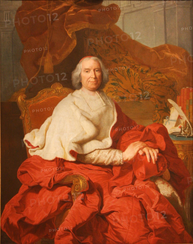 English: 'Cardinal de Fleury' . first half of 18th century. Cardinal de Fleury 01
