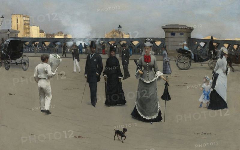 Beraud  Jean - the Place and Pont De L'europe