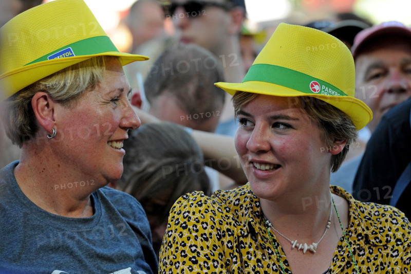 The Hague, Netherlands. 29th June, 2019. The Hague, 29-06-2019, Parkpop Saturday Night, Zuiderpark, Parkpop visitors Credit: Pro Shots/Alamy Live News