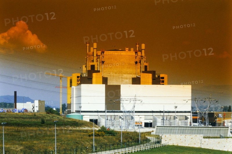 Creys-Malville breeder reactor, Creys-Malville, Isere, 1987, France
