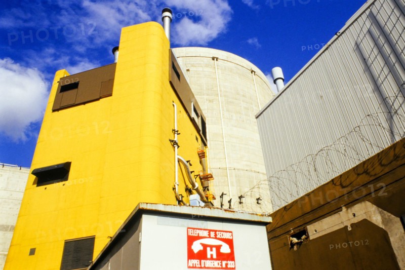 Creys-Malville breeder reactor, Creys-Malville, Isere, 1987, France