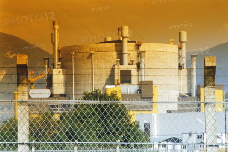 Creys-Malville breeder reactor, Creys-Malville, Isere, 1987, France