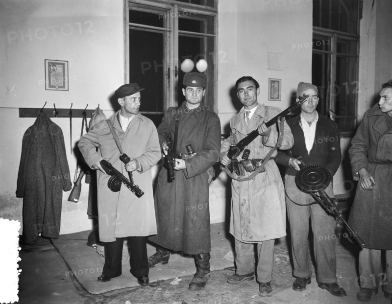 Last photos from Budapest. Shots at headquarters on Margareta island, November 2, 1956, headquarters, The Netherlands, 20th century press agency photo, news to remember, documentary, historic photography 1945-1990, visual stories, human history of the Twentieth Century, capturing moments in time