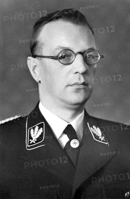 The nazi politician Arthur Seyss-Inquart. He was captured in 1945, tried and hanged at Nuremberg in 1946. Credit: German Bundesarchiv