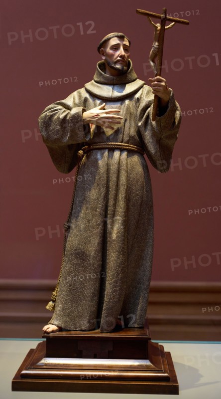 Saint Francis of Assisi, Pedro de Mena (Granada 1628 - Malaga 1688), KMSKA, Royal Museum of Fine Arts, Antwerp, Belgium