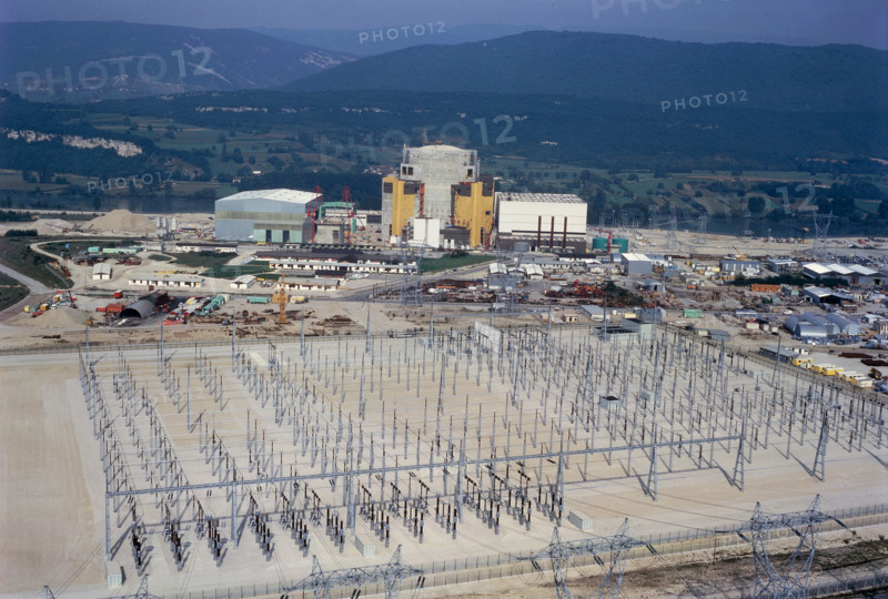 France - Central nuclear Creys Malville.