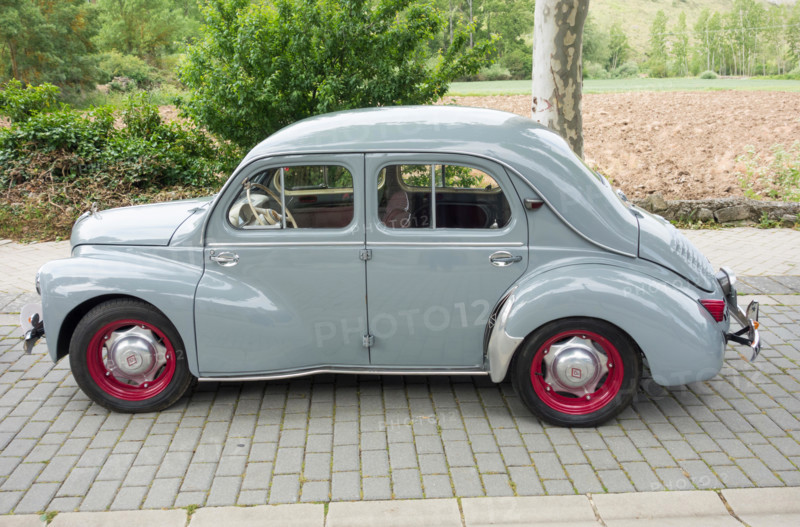 Renault 4CV built in Valladolid in Spain in the 1950`s